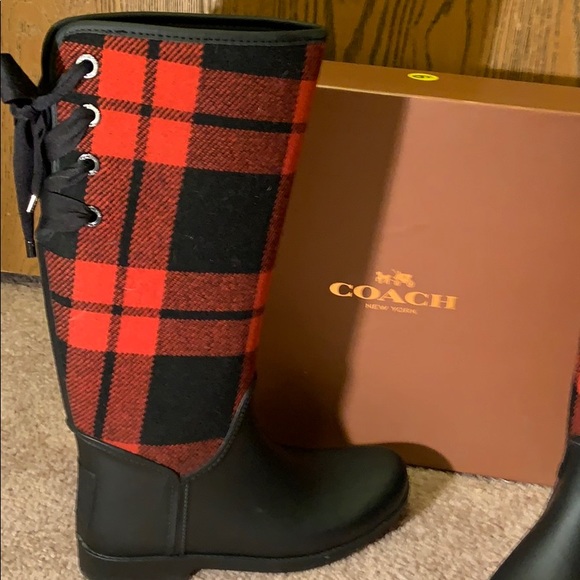 Coach boot size 10 - Picture 2 of 5